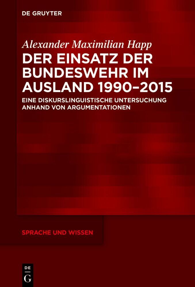 Der Einsatz der Bundeswehr im Ausland 1990-2015 main product photo