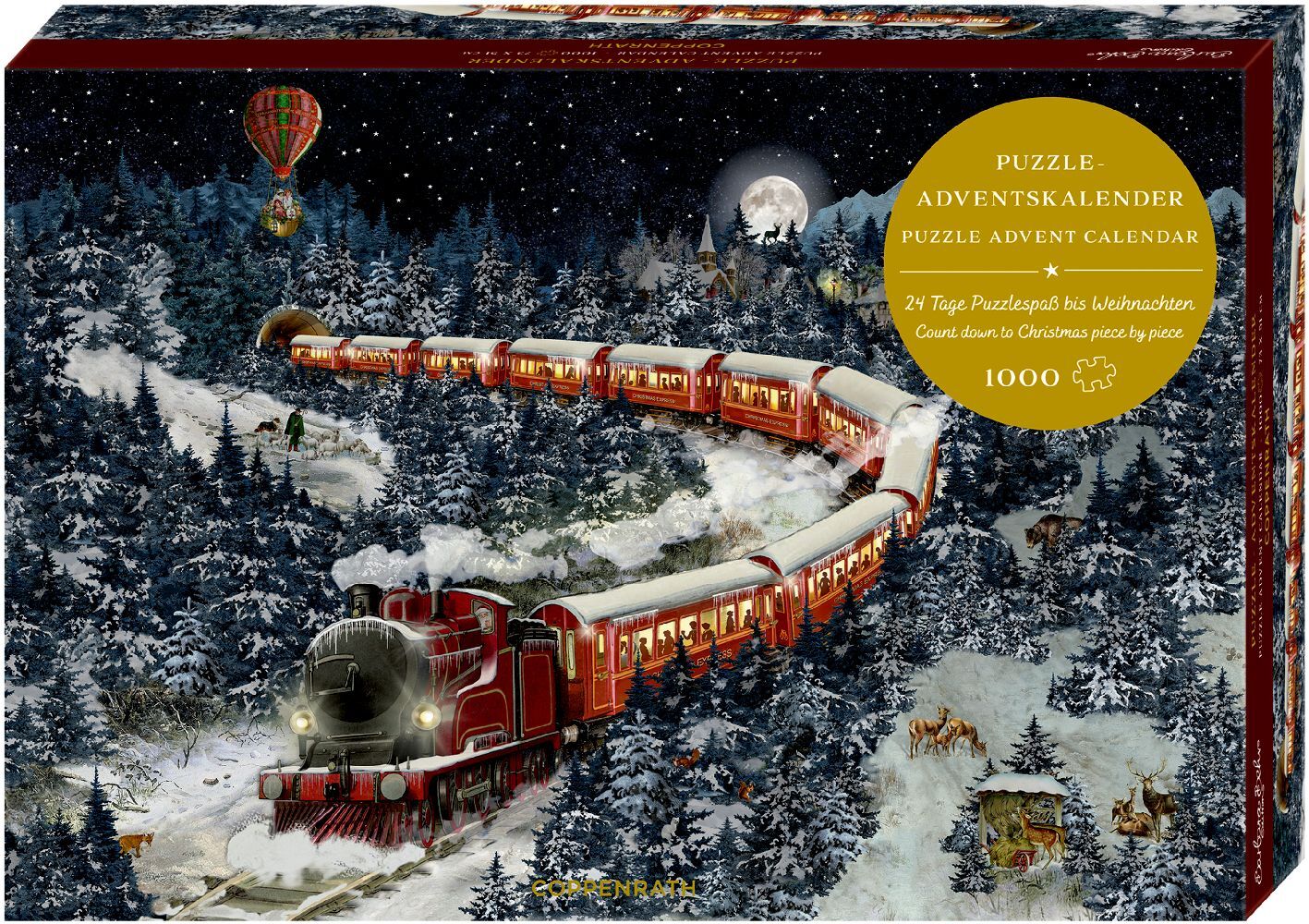 Puzzle-Adventskalender - Weihnachtsexpress main product photo