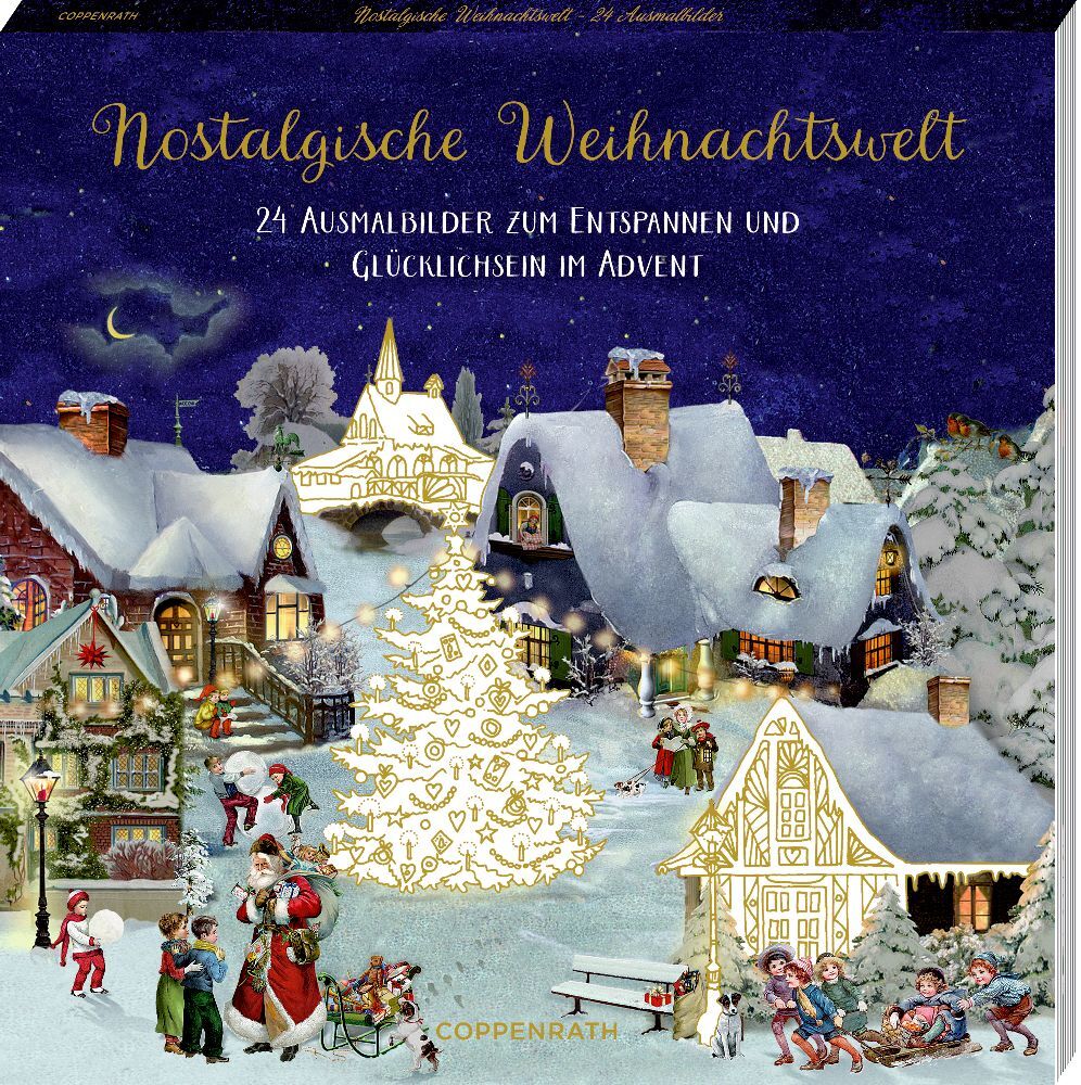 Kreativ-Adventskalender - Nostalgische Weihnachtswelt main product photo