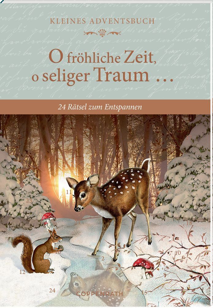 Adventskalenderbuch - O fröhliche Zeit, o seliger Traum ... main product photo