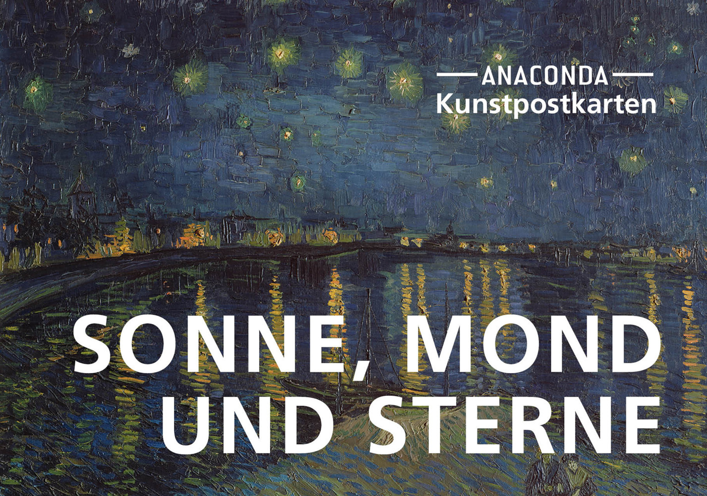 Postkarten-Set Sonne, Mond und Sterne main product photo