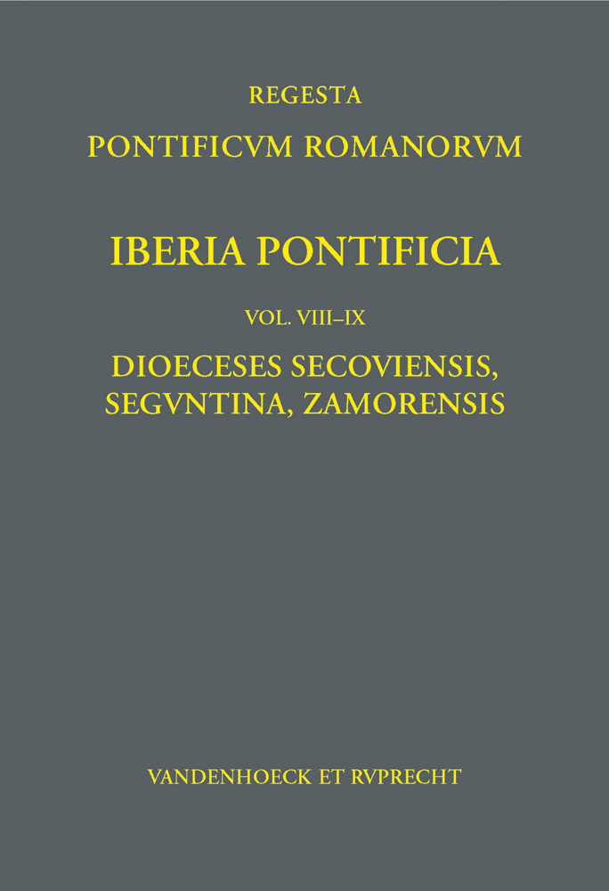 Iberia Pontificia. Vol. VIII-IX main product photo