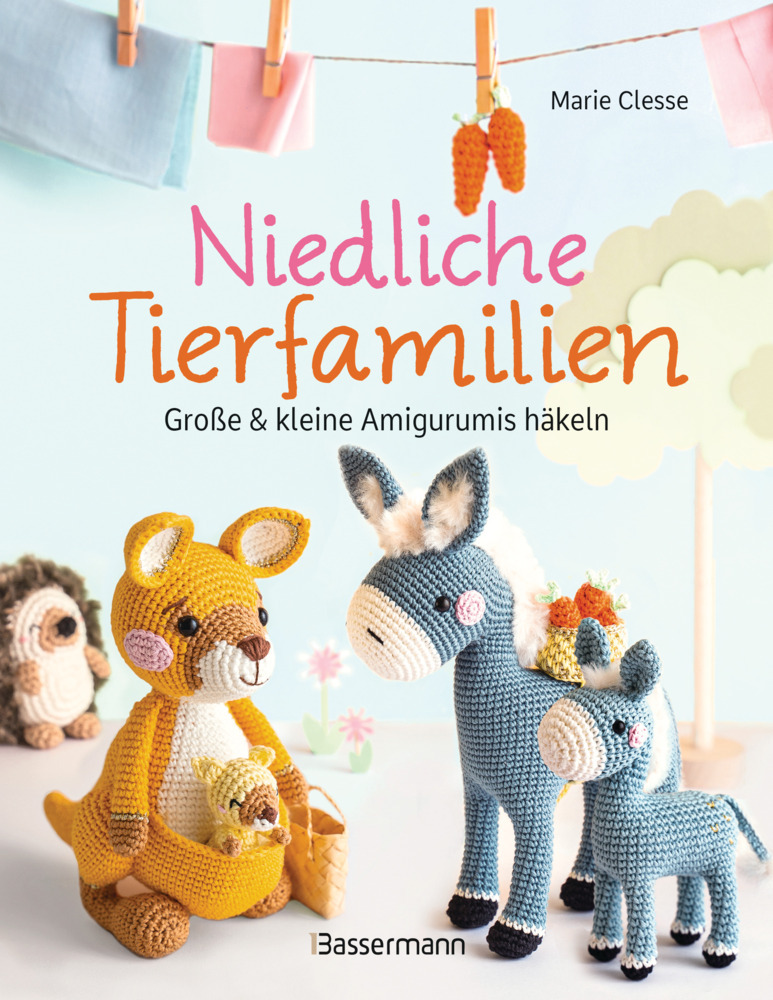 Niedliche Tierfamilien - Große und kleine Amigurumis häkeln main product photo