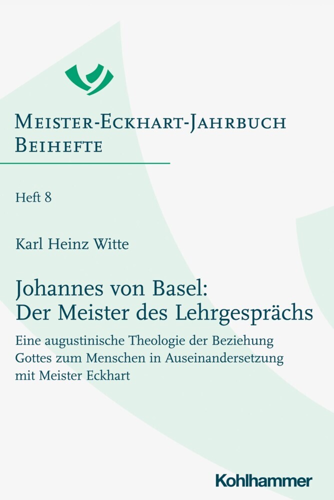 Johannes von Basel: Der Meister des Lehrgesprächs main product photo