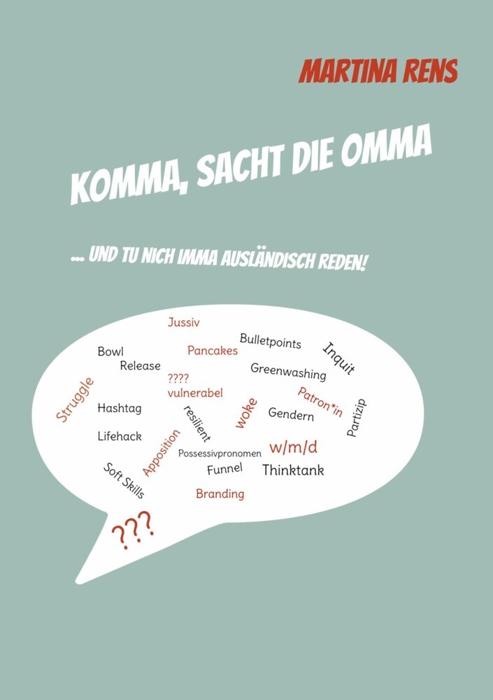 Komma, sacht die Omma main product photo