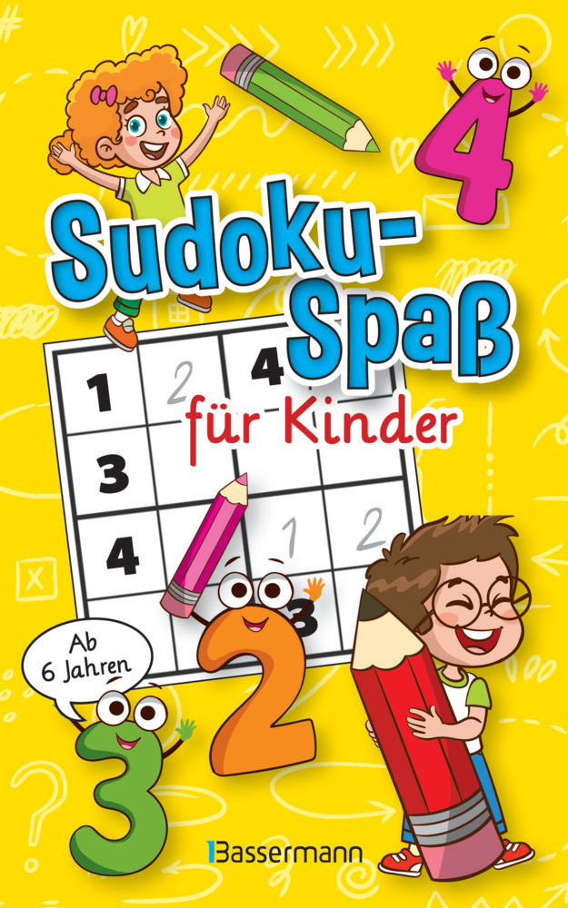 Sudoku-Spaß für Kinder. In drei Schwierigkeitsgraden. Ab 6 Jahren main product photo