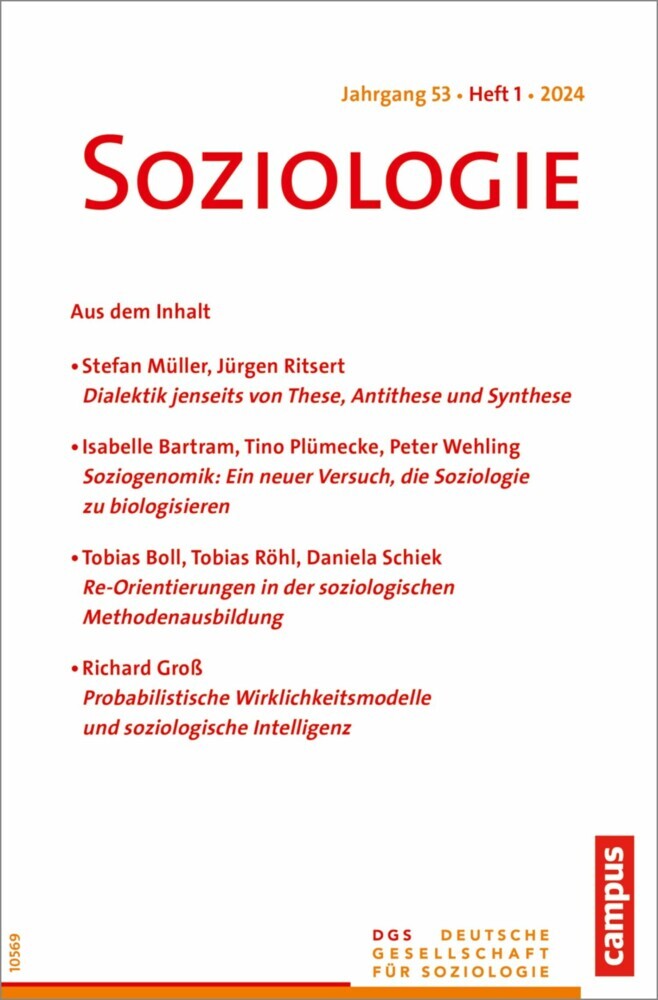 Soziologie 01/2024 main product photo