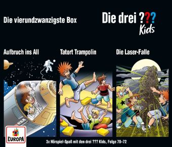 Die drei ??? Kids 3er Box - Folgen 70-72, 3 Audio-CDs