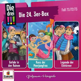 Die drei !!! 3er Box - Folgen 71-73, 3 Audio-CDs