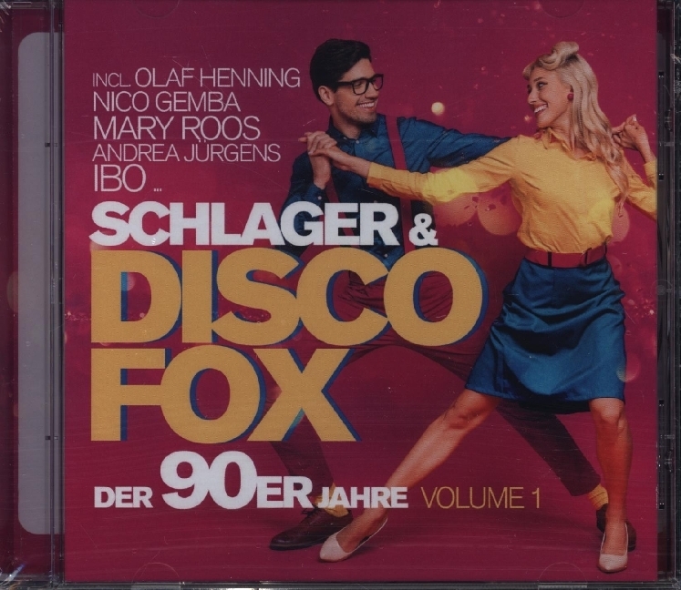 Schlager & Discofox der 90er Jahre, 1 Audio-CD main product photo