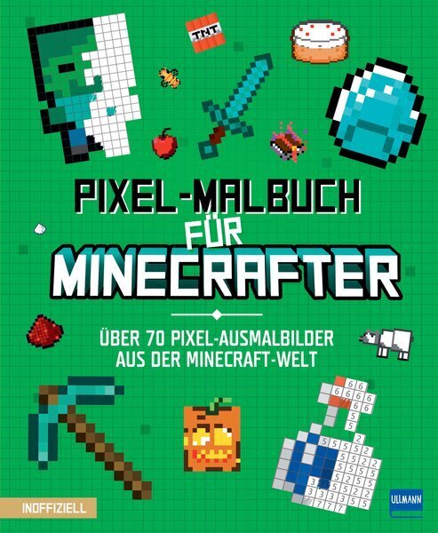 Pixel-Malbuch für Minecrafter - Über 70 Pixel-Ausmalbilder aus der Minecraft-Welt main product photo
