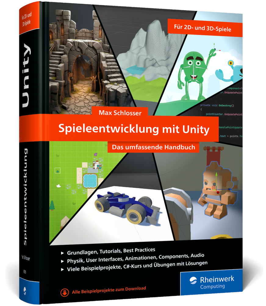 Spieleentwicklung mit Unity main product photo