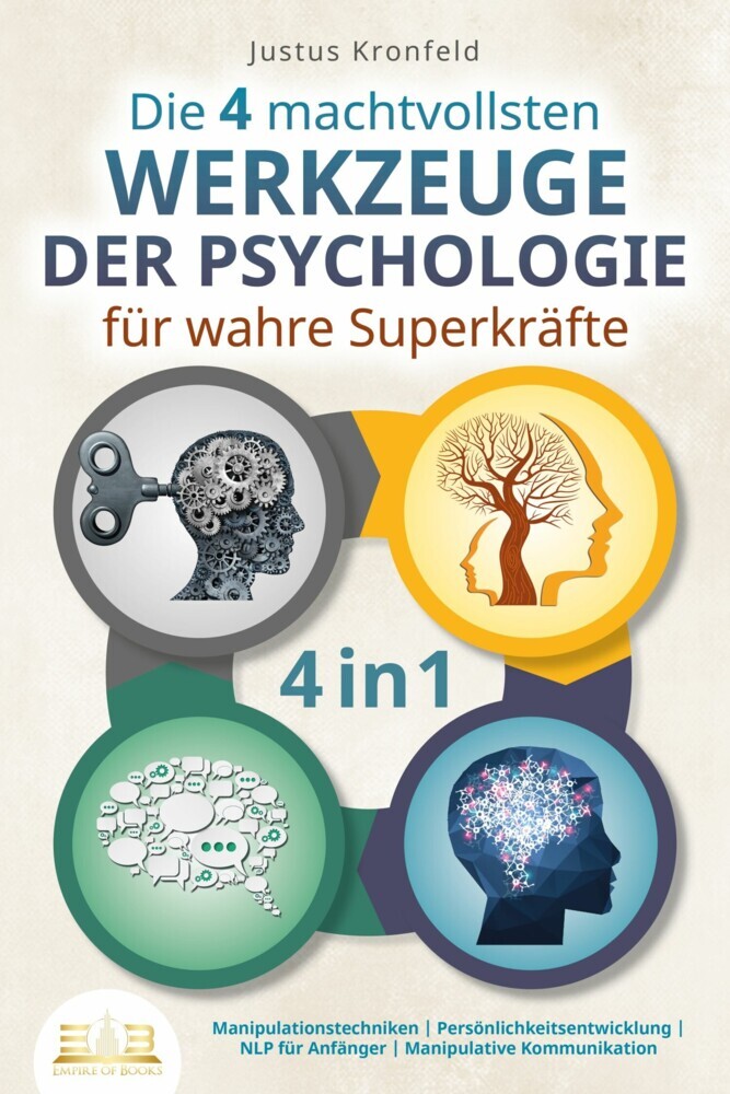 Die 4 machtvollsten WERKZEUGE DER PSYCHOLOGIE für wahre Superkräfte: Manipulationstechniken | Persönlichkeitsentwicklung | NLP für Anfänger | Manipulative Kommunikation main product photo