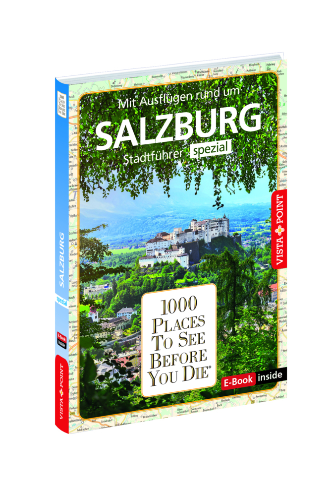 Reiseführer Salzburg. Stadtführer inklusive Ebook. Ausflugsziele, Sehenswürdigkeiten, Restaurant & Hotels uvm. main product photo