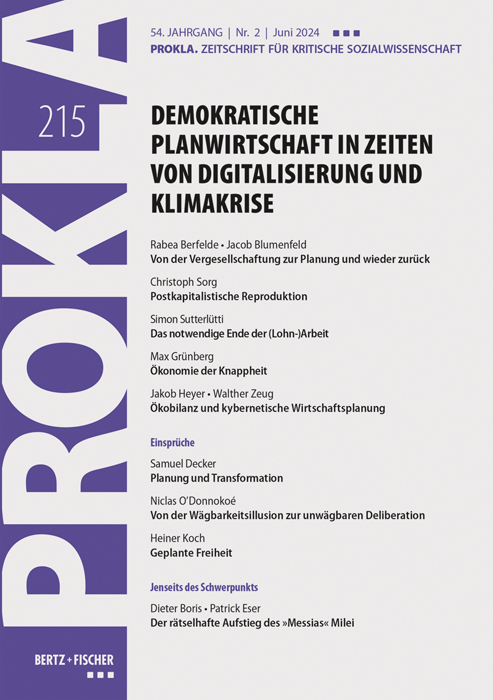 Demokratische Planwirtschaft in Zeiten von Digitalisierung und Klimakrise main product photo