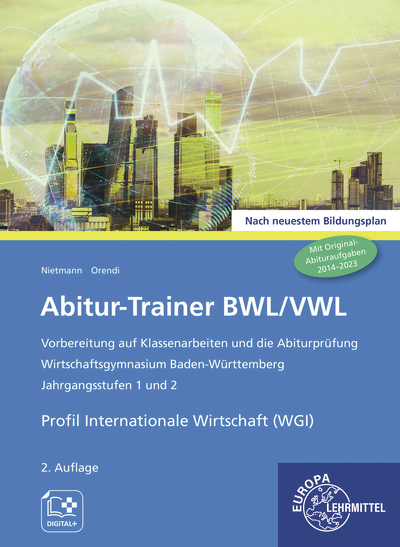 Abitur-Trainer BWL/VWL - Profil Internationale Wirtschaft (WGI) main product photo