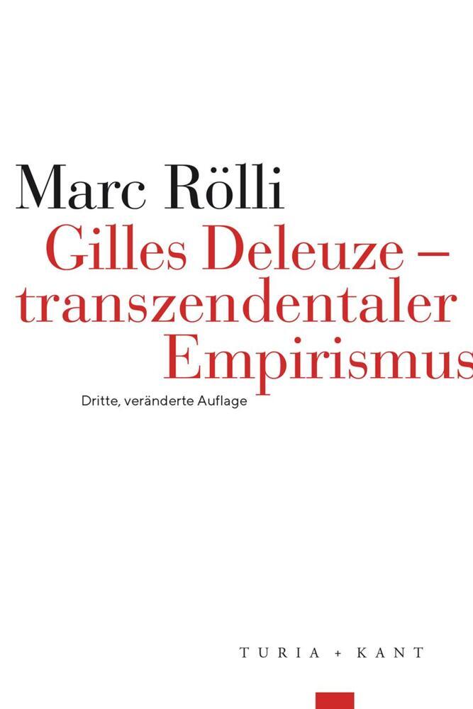 Gilles Deleuze - Transzendentaler Empirismus main product photo
