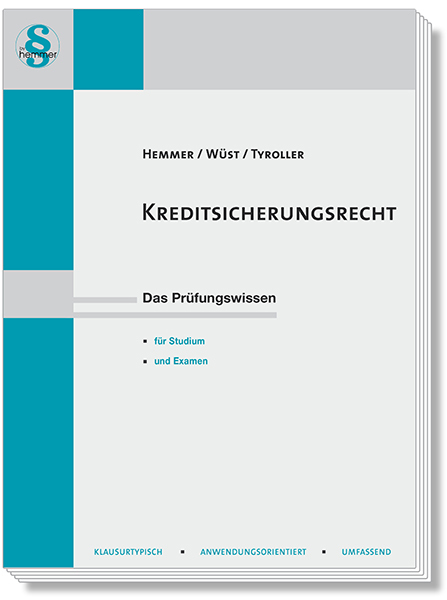 Kreditsicherungsrecht main product photo