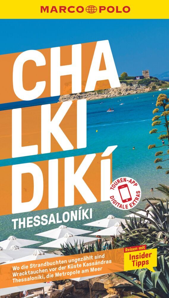 MARCO POLO Reiseführer Chalkidikí, Thessaloníki main product photo