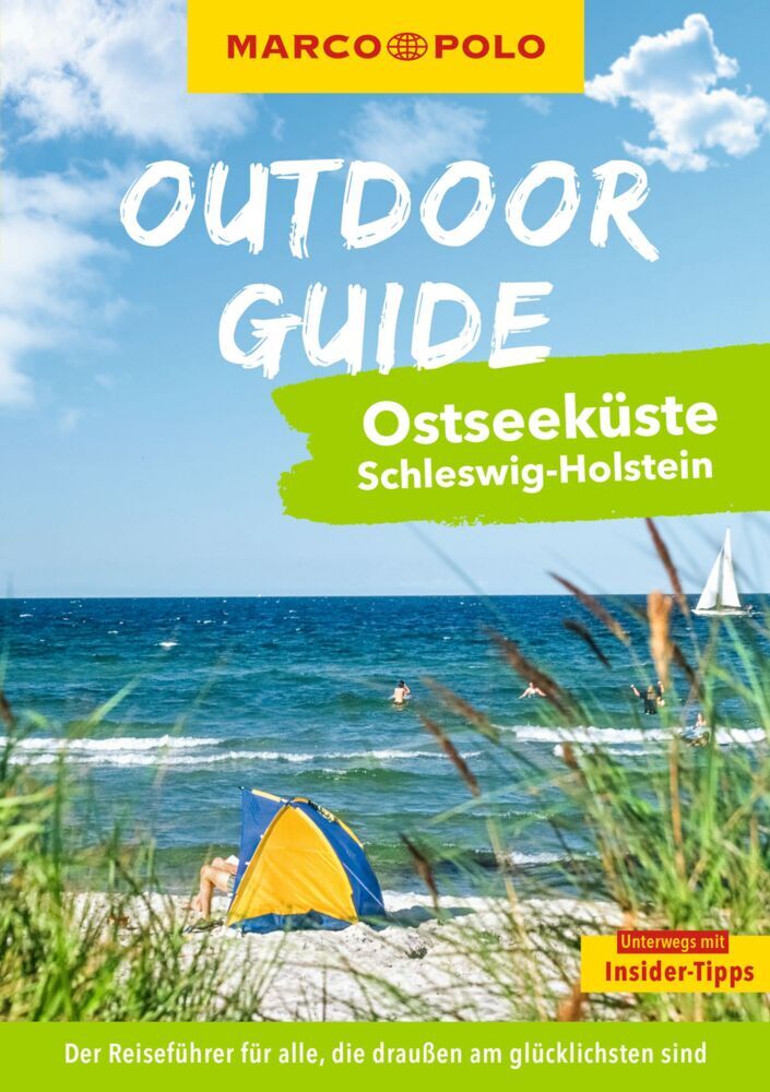 MARCO POLO OUTDOOR GUIDE Reiseführer Ostseeküste Schleswig-Holstein main product photo