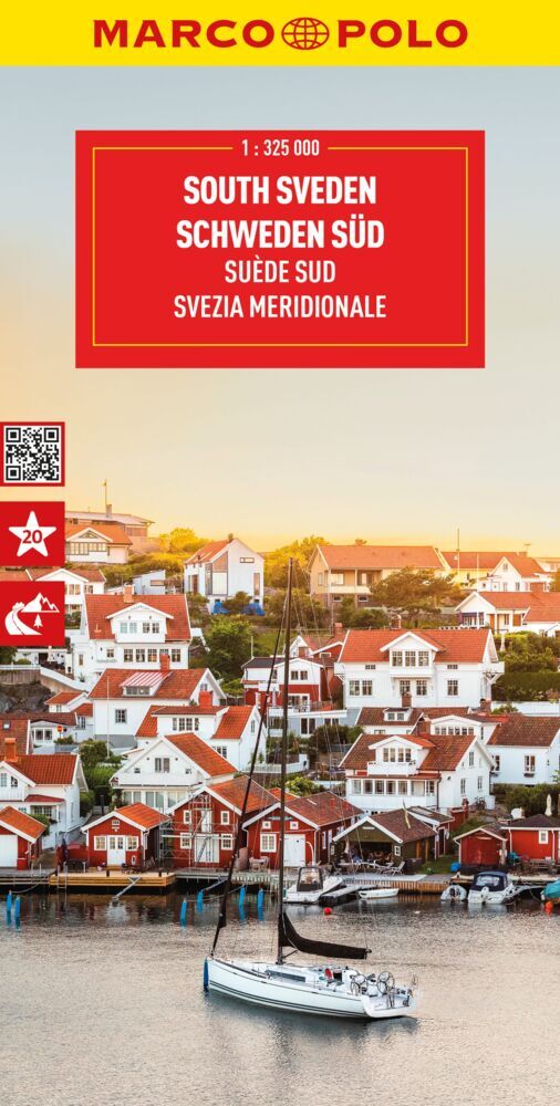 MARCO POLO Reisekarte Schweden Süd 1:325.000 main product photo