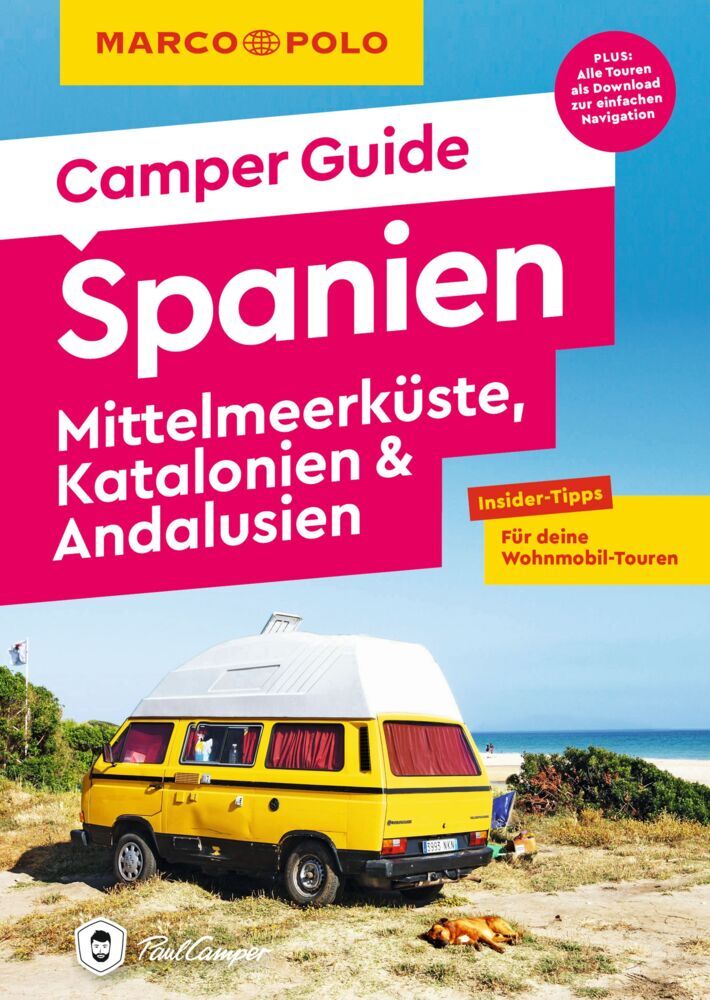 MARCO POLO Camper Guide Spanien: Mittelmeerküste, Katalonien & Andalusien main product photo