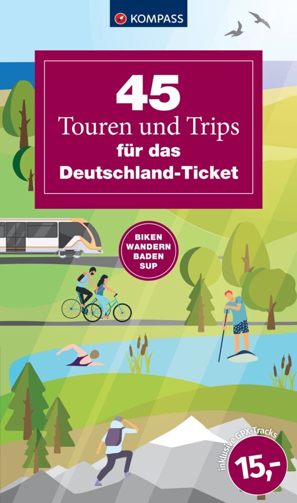45 Touren und Trips für das Deutschland-Ticket main product photo