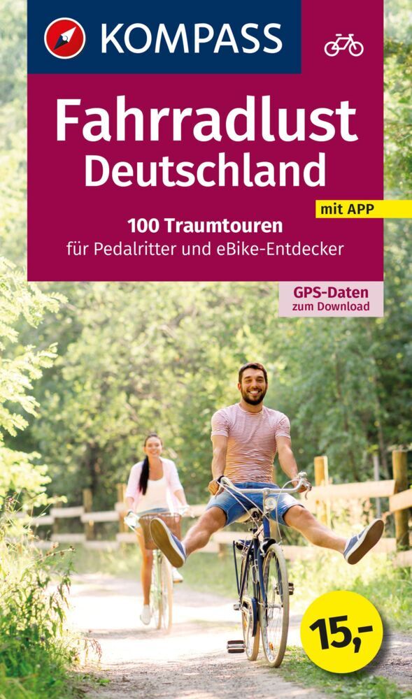 KOMPASS Fahrradlust Deutschland 100 Traumtouren main product photo