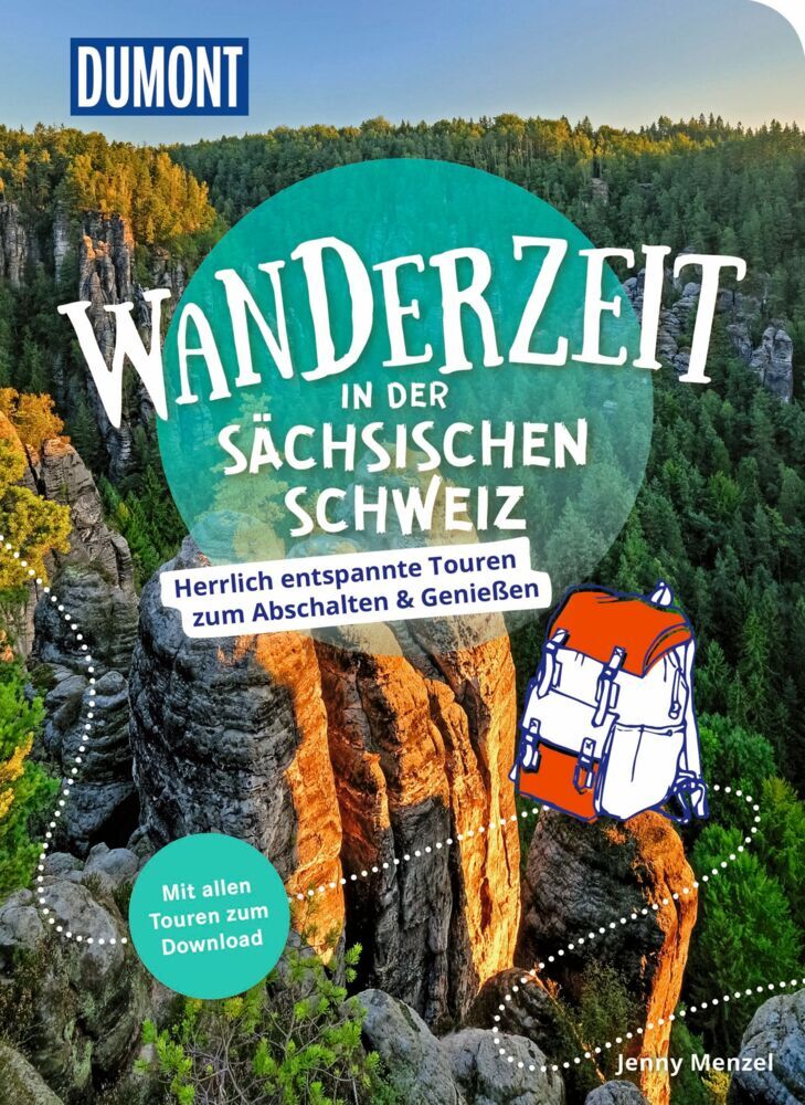 DUMONT Wanderzeit in der Sächsischen Schweiz main product photo