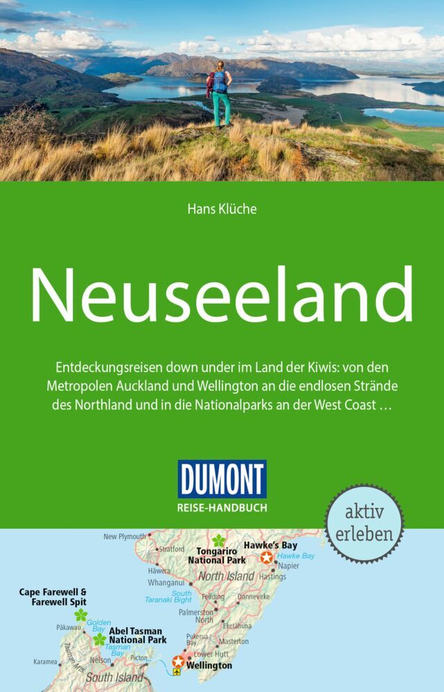 DUMONT Reise-Handbuch Reiseführer Neuseeland main product photo