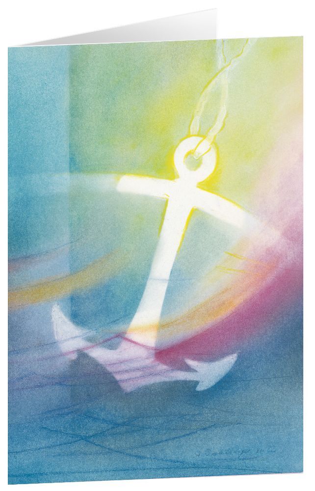 Ich bin dein Halt- Kunst-Faltkarten ohne Text (6 Stück) main product photo