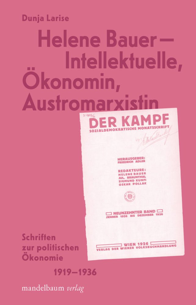 Helene Bauer - Intellektuelle, Ökonomin, Austromarxistin main product photo
