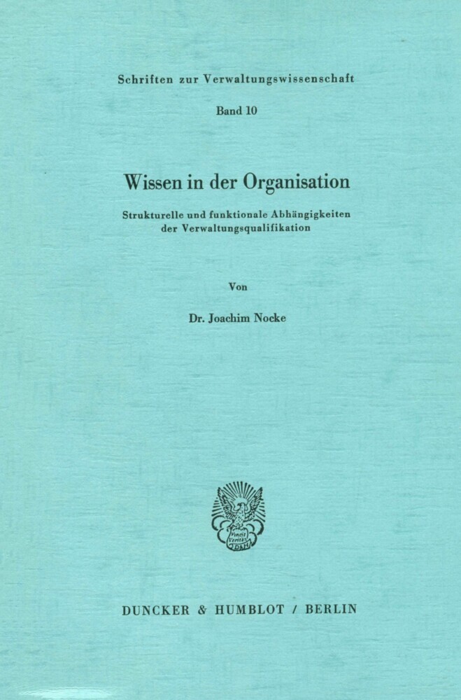 Wissen in der Organisation. main product photo