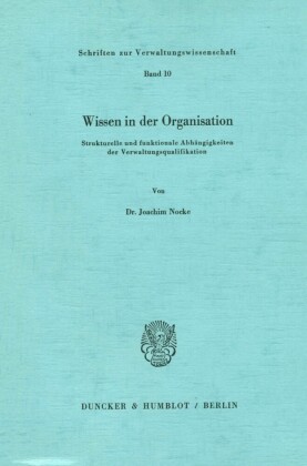 Wissen in der Organisation.