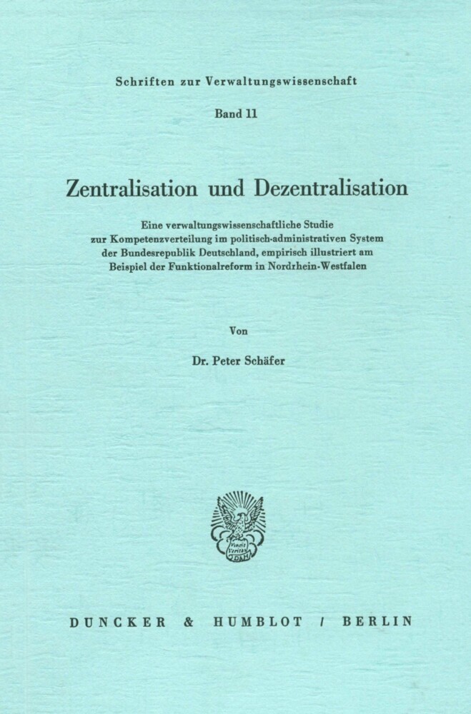 Zentralisation und Dezentralisation. main product photo