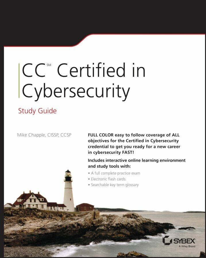 CC Certified in Cybersecurity Study Guide main product photo