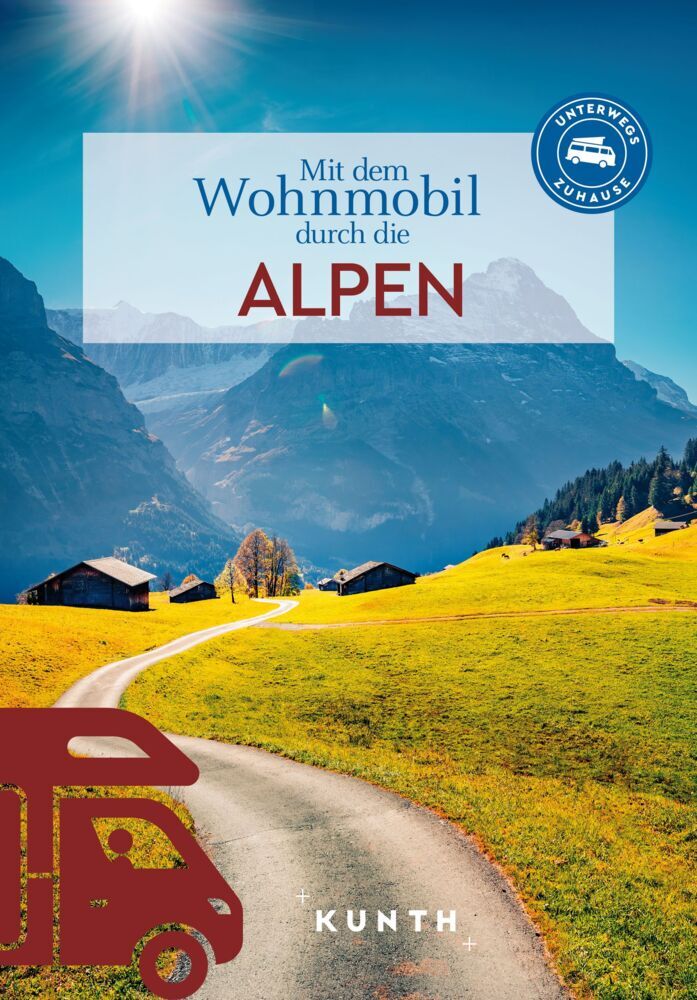 KUNTH Mit dem Wohnmobil durch die Alpen main product photo