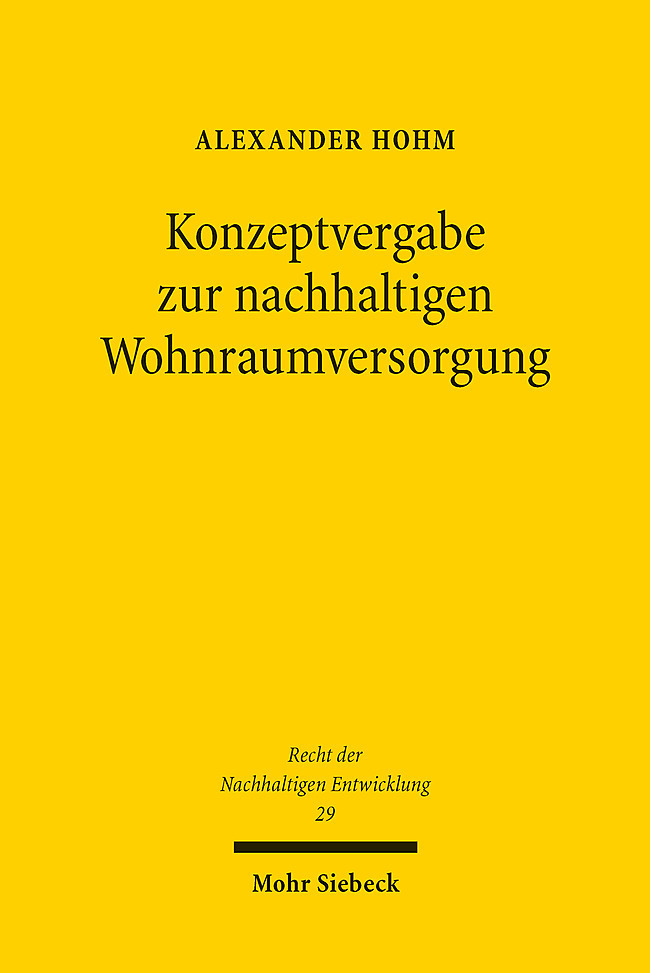 Konzeptvergabe zur nachhaltigen Wohnraumversorgung main product photo