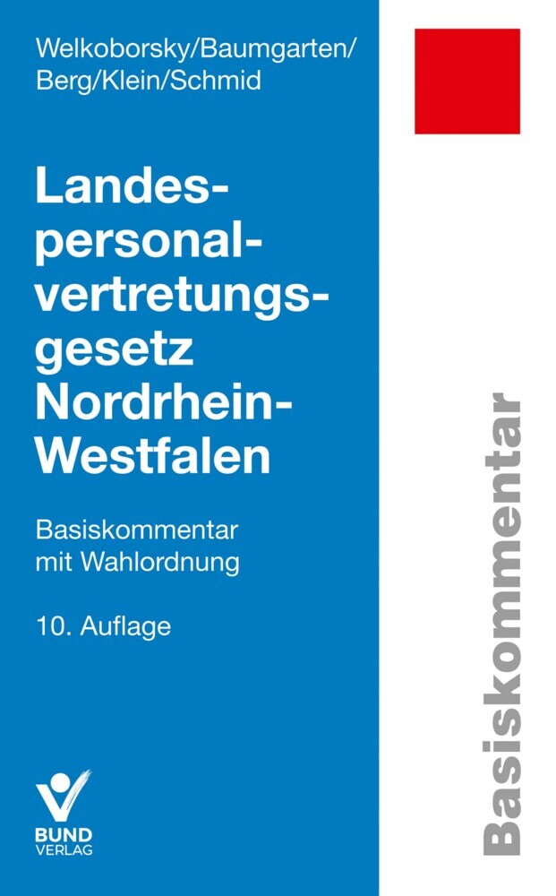 Landespersonalvertretungsgesetz Nordrhein-Westfalen main product photo