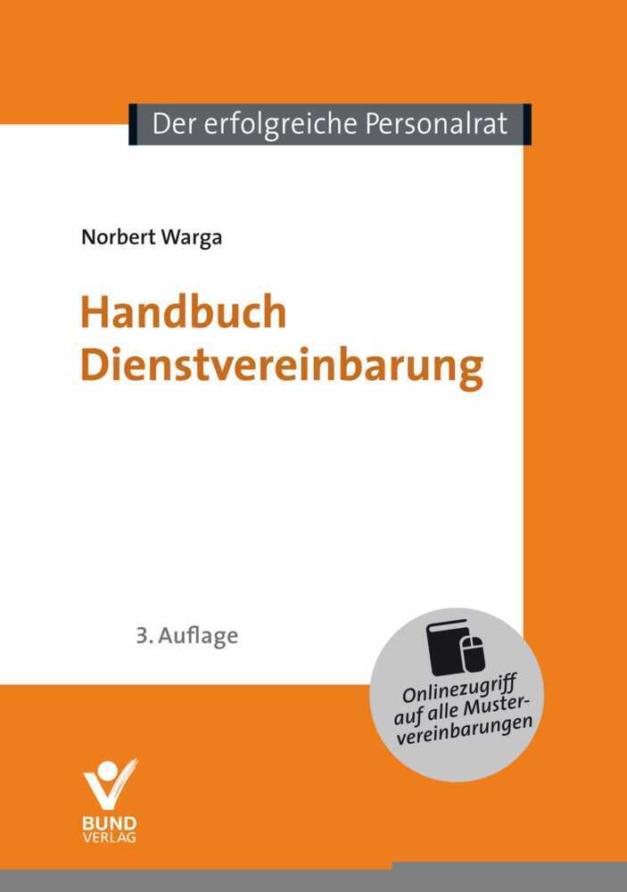 Handbuch Dienstvereinbarung main product photo