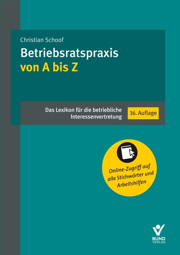 Betriebsratspraxis von A bis Z main product photo