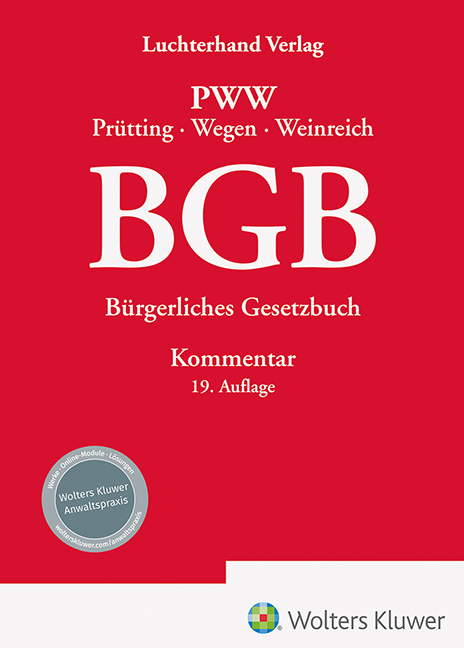 BGB - Kommentar main product photo
