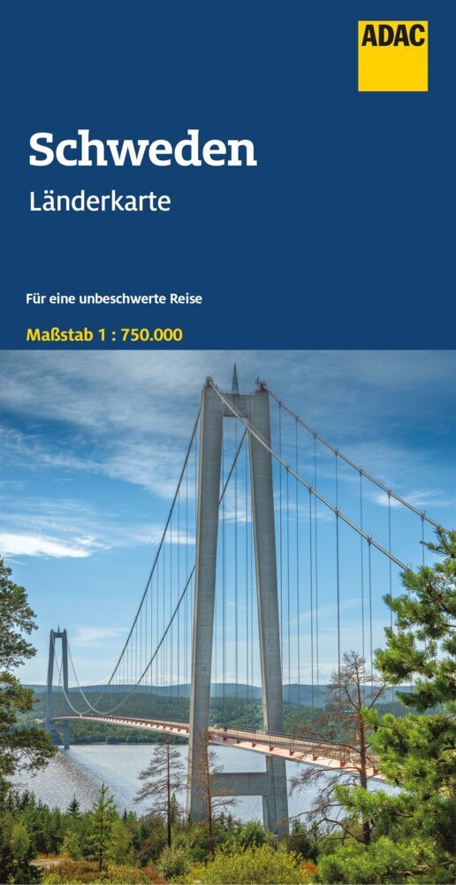 ADAC Länderkarte Schweden 1:750.000 main product photo