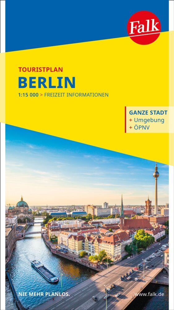 Falk Touristplan Berlin 1:15.000 main product photo