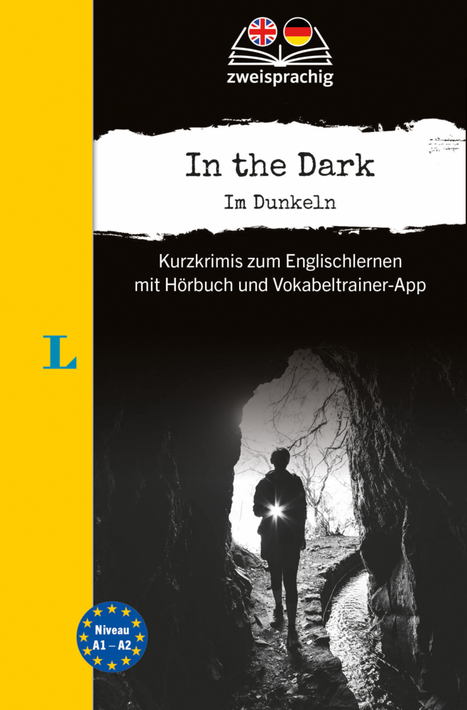 Langenscheidt Krimi zweisprachig Englisch - In the Dark - Im Dunkeln (A1/A2) main product photo
