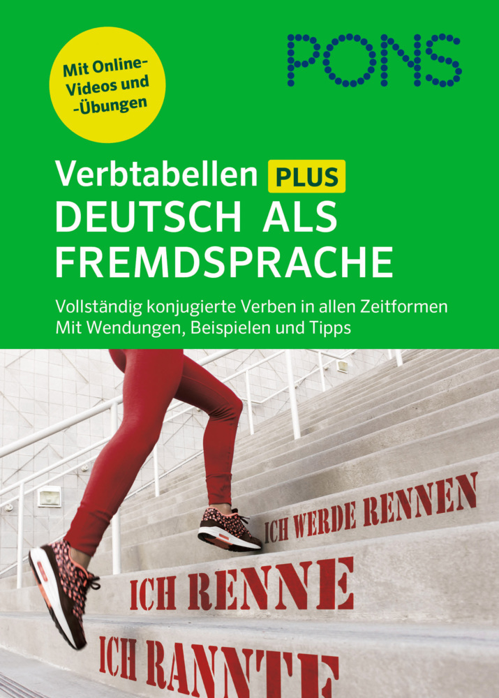 PONS Verbtabellen Plus Deutsch als Fremdsprache main product photo
