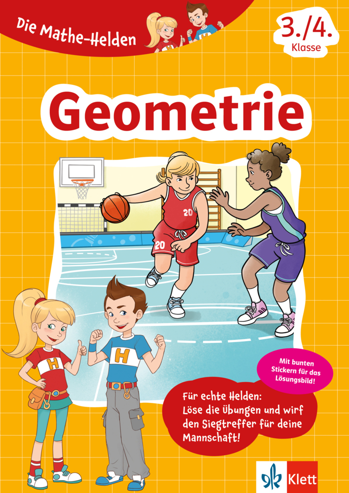 Klett Die Mathe-Helden: Geometrie 3./4. Klasse main product photo