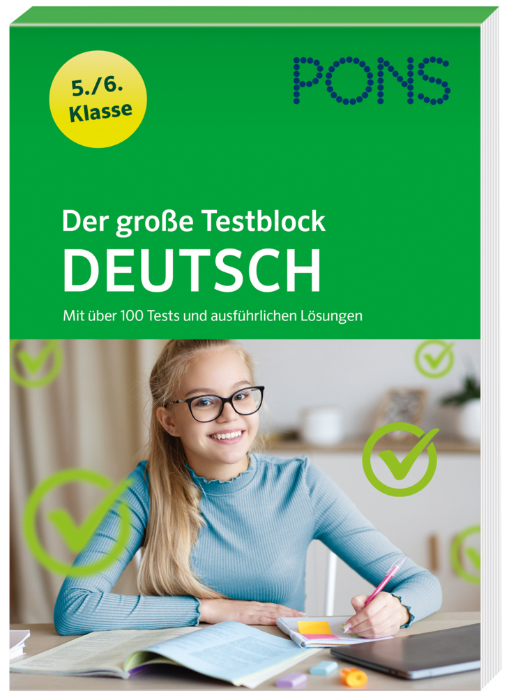 PONS Der große Testblock Deutsch 5./6. Klasse main product photo