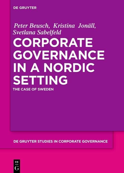 Corporate Governance in a Nordic Setting main product photo