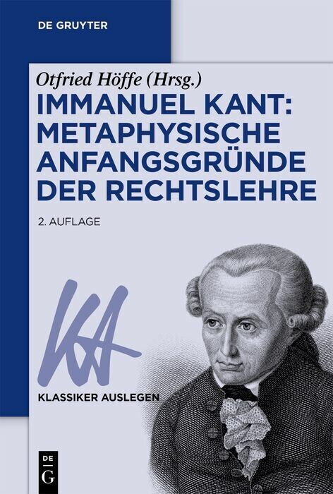 Immanuel Kant: Metaphysische Anfangsgründe der Rechtslehre main product photo